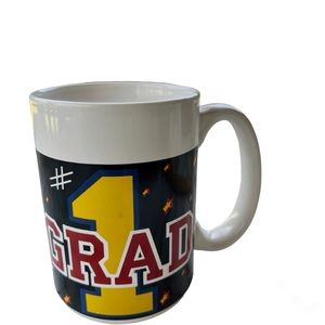 #1 Grad Mug Graduation Gift Coffee Cocoa Candy Flowers